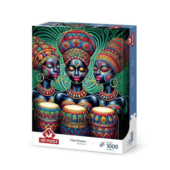 Puzzle Art Puzzle Rythme Tribal 1000 pieces
