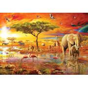 Puzzle Art Puzzle Safari en Afrique de 3000 Pièces