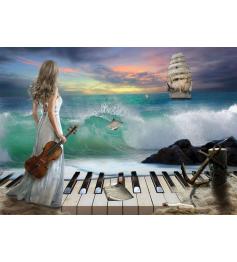 Puzzle Puzzle Art Symphonie de la mer 1000 pièces