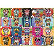 Puzzle Art Puzzle Tantan et Momo de 500 pièces