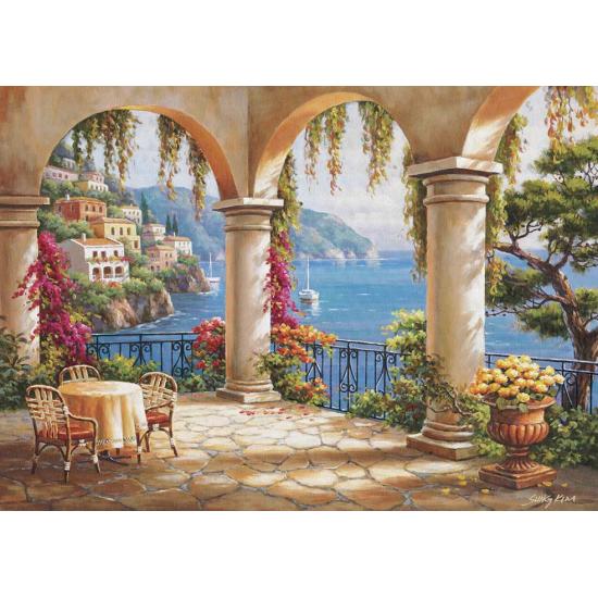 Puzzle Art Puzzle Terrasse en Méditerranée 260 pièces