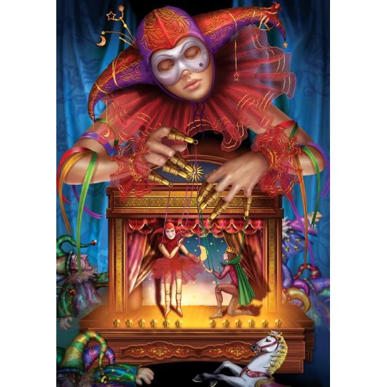 Puzzle Art Marionnettiste masqué Puzzle 500 pièces