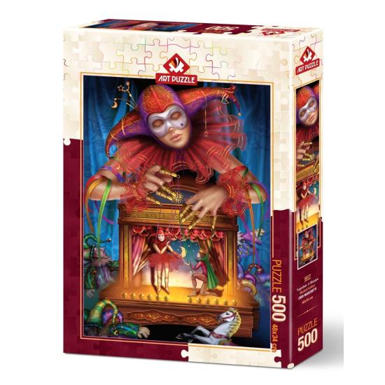 Puzzle Art Marionnettiste masqué Puzzle 500 pièces