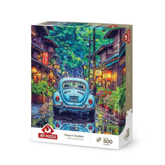 Puzzle Art Puzzle Tokyo Sous La Pluie 500 pièces