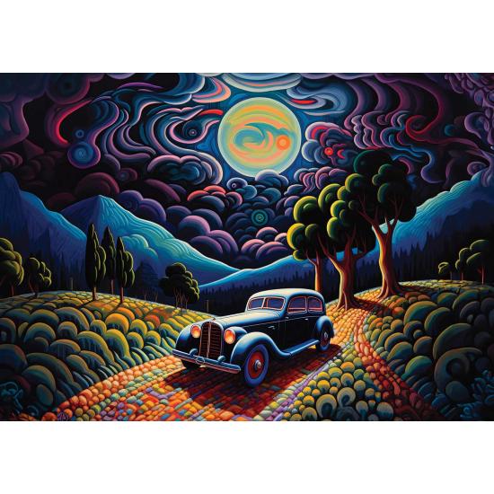Puzzle Art Puzzle Une Nuit en Transylvanie de 1000 Pcs