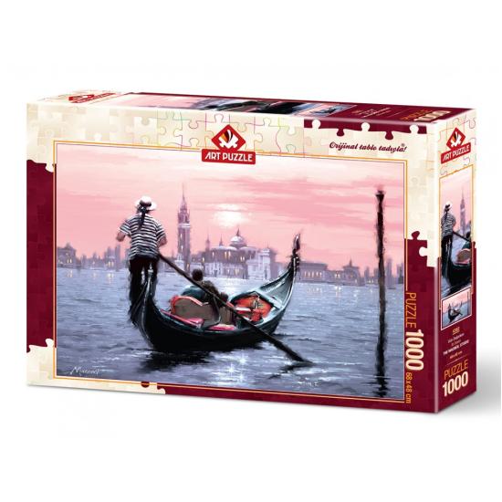 Puzzle Art Venise au coucher du soleil 1000 pièces