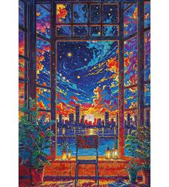 Puzzle Art Puzzle Fenêtre De Rêve 1000 pieces