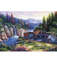 Puzzle Puzzle Art Puzzle Voyager en train 1000 pièces