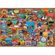 Puzzle Art Puzzle Voyageur du Monde de 1500 pièces