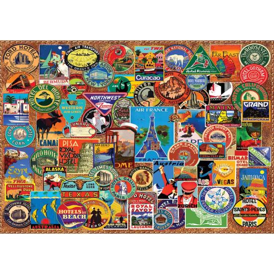 Puzzle Art Puzzle Voyageur du Monde de 1500 pièces