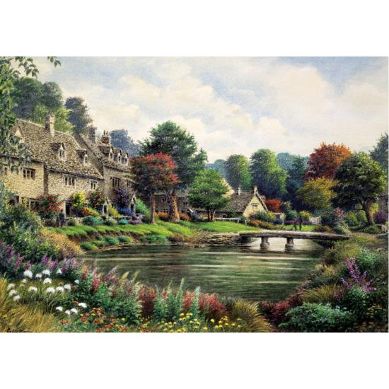 Puzzle Art Puzzle Montagne Villa 2000 Pièces