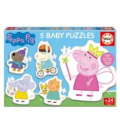 Puzzle Baby Educa Progressif Peppa Pig