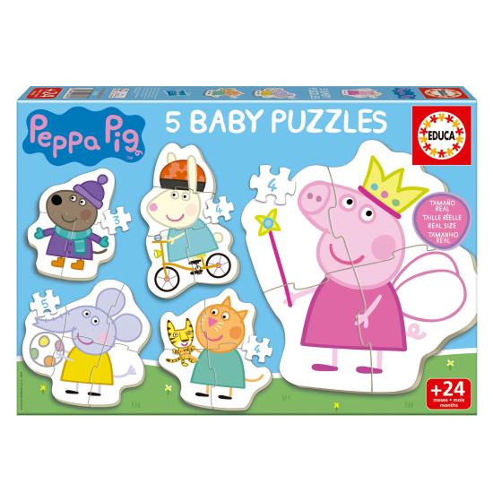 Puzzle Baby Educa Progressif Peppa Pig