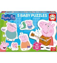 Puzzle Baby Educa Progressif Peppa Pig