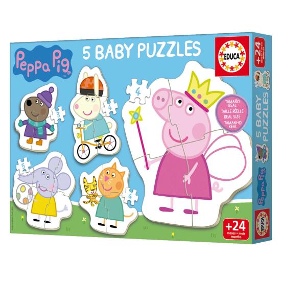 Puzzle Baby Educa Progressif Peppa Pig