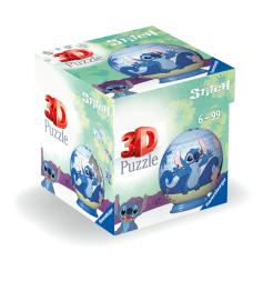 Puzzle Ball 3D Ravensburger Disney Stitch 55 Pieces