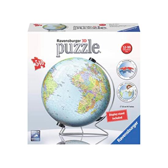 Puzzle Boule 3D Ravensburger Globe de 540 Pzs