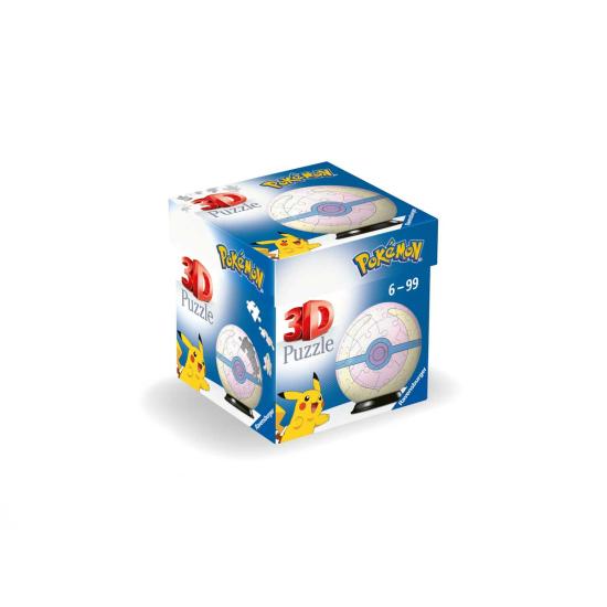 Puzzle Ball 3D Ravensburger Pokemon HealBall 55 Pieces