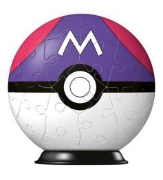 Puzzle Ball 3D Ravensburger Pokemon Masterball 55 Pieces