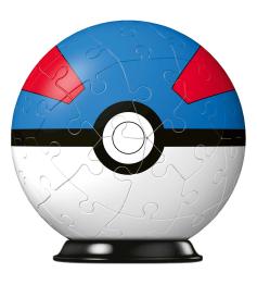 Puzzle Ball 3D Ravensburger Pokemon Superball 55 Pieces