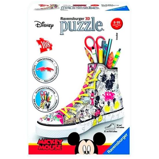 Puzzle 3D Ravensburger Sneaker Disney Mickey 108 mcx