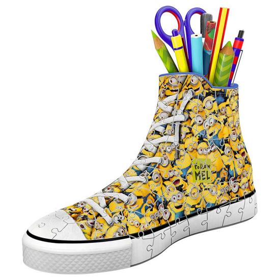 Puzzle Ball 3D Ravensburger Sneaker Minions 108 pieds Trousse à