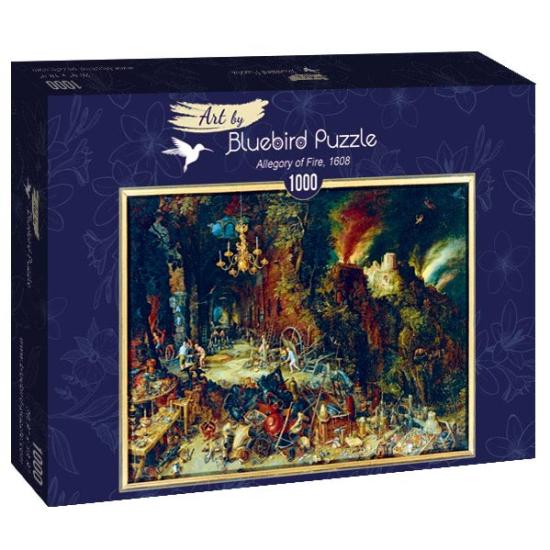 Puzzle Bluebird Allégorie du Feu 1000 pièces