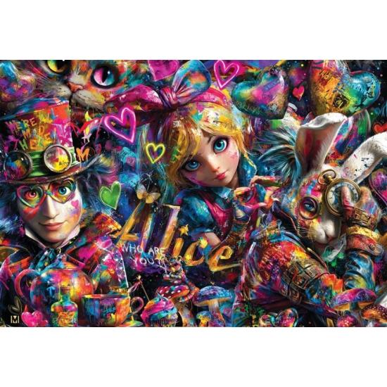 Puzzle Bluebird Alice Au Pays Des Graffitis 1000 pièces