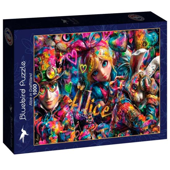 Puzzle Bluebird Alice Au Pays Des Graffitis 1000 pièces