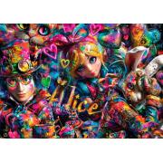 Puzzle Bluebird Alice Au Pays Des Graffitis 2000 pièces