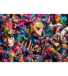 Puzzle Bluebird Alice Au Pays Des Graffitis 2000 pièces