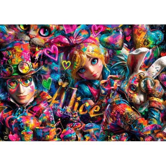 Puzzle Bluebird Alice Au Pays Des Graffitis 2000 pièces