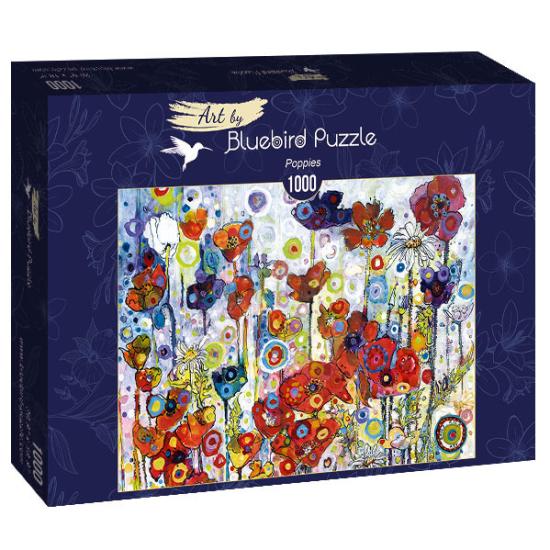 Puzzle de 1000 pièces Coquelicots Bluebird Puzzle de 1000 pièces Coquelicots Bluebird
