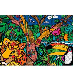 Puzzle 1000 pièces Bluebird Amazonia