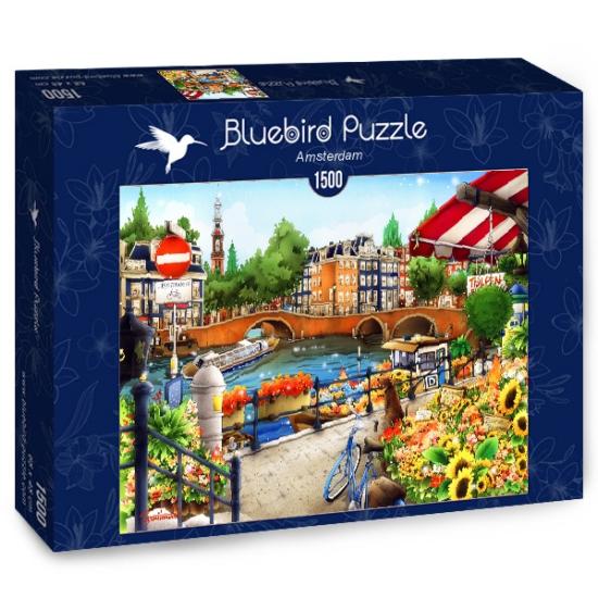Puzzle 1500 pièces Bluebird Amsterdam