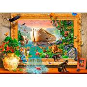 Puzzle encadré de 1500 pièces Bluebird Noah's Ark