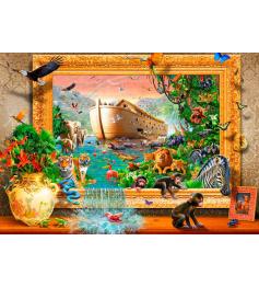 Puzzle encadré de 1500 pièces Bluebird Noah's Ark