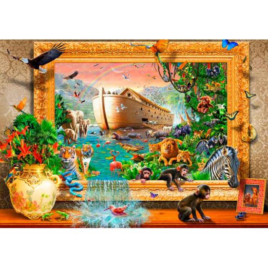 Puzzle encadré de 1500 pièces Bluebird Noah's Ark Puzzle encadré de 1500 pièces Bluebird Noah's Ark