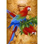 Puzzle 1500 pièces Aztèque Rainbow Bluebird
