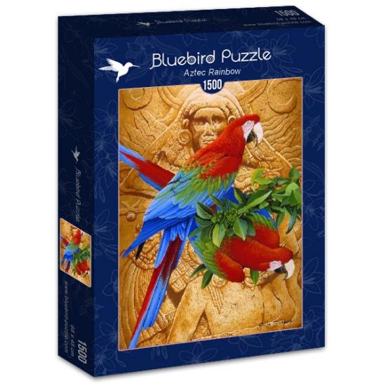 Puzzle 1500 pièces Aztèque Rainbow Bluebird