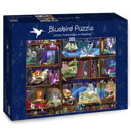 Bluebird Library Adventures Puzzle 3000 pièces