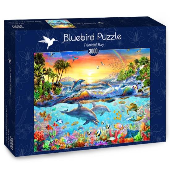 Bluebird Tropical Bay Puzzle 3000 pièces