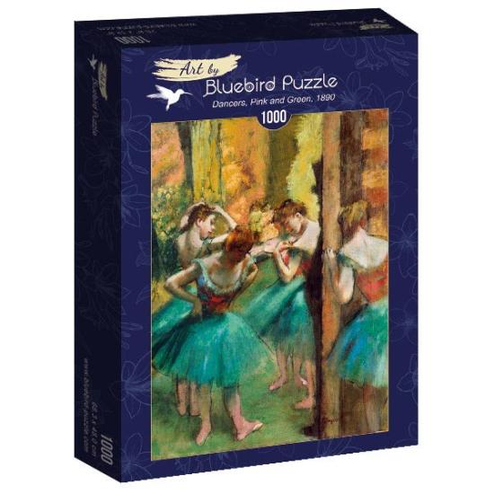 Bluebird ballerines, puzzle rose et vert 1000 pièces Bluebird ballerines, puzzle rose et vert 1000 pièces