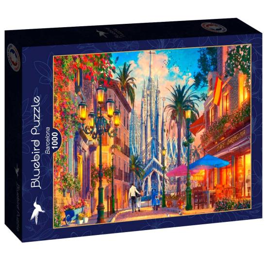Puzzle Bluebird Barcelona 1000 pièces