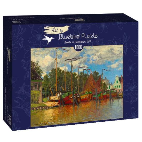 Bateaux Bluebird à Zaandam Puzzle 1000 pièces Bateaux Bluebird à Zaandam Puzzle 1000 pièces