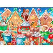 Puzzle Bluebird Cannes De Bonbon Et Cacao 500 pièces
