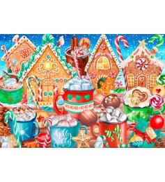 Puzzle Bluebird Cannes De Bonbon Et Cacao 1000 pièces
