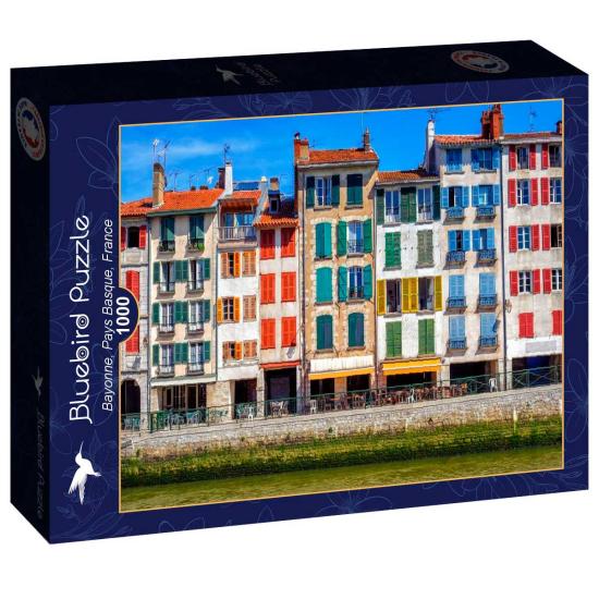 Puzzle Bluebird Bayonne Pays Basque Français 1000 pièces