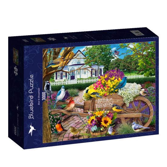 Bluebird Bed and Breakfast Puzzle 3000 pièces Bluebird Bed and Breakfast Puzzle 3000 pièces