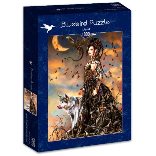 Puzzle 1000 pièces Bella l'oiseau bleu